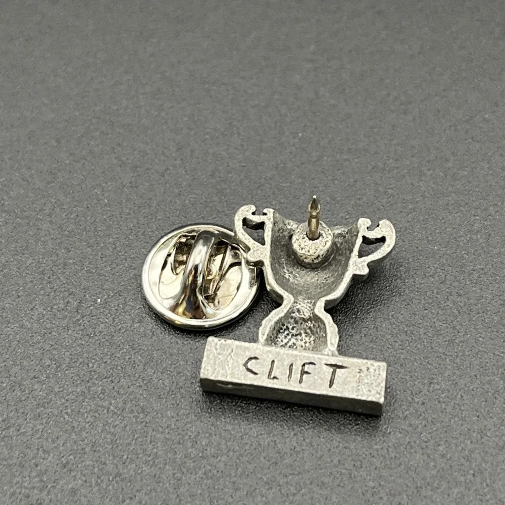 1st Place‎ Silver Tone Trophy Award Lapel Hat Pin